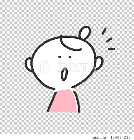 一個女人突然意識到了一件事；記得 124984215