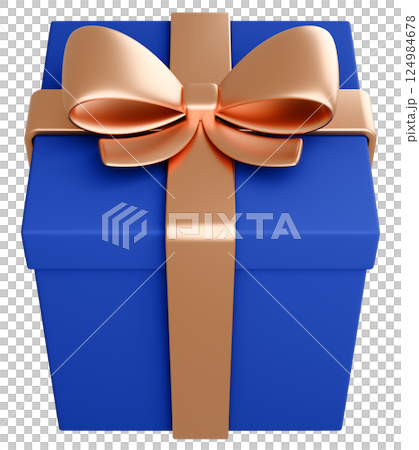 3D 插畫_呈現_藍色 124984678