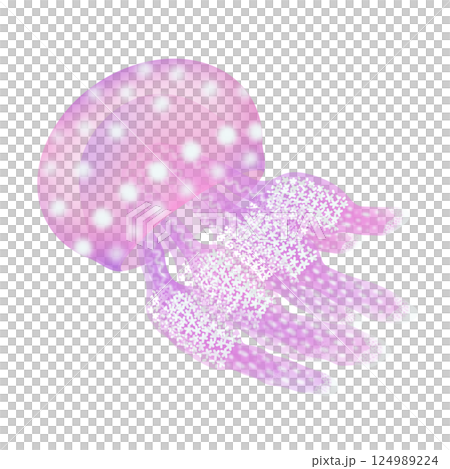 Octopus jellyfish_pink Octopus jellyfish_pink 124989224