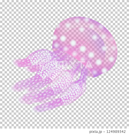 タコクラゲ_桃色 124989342