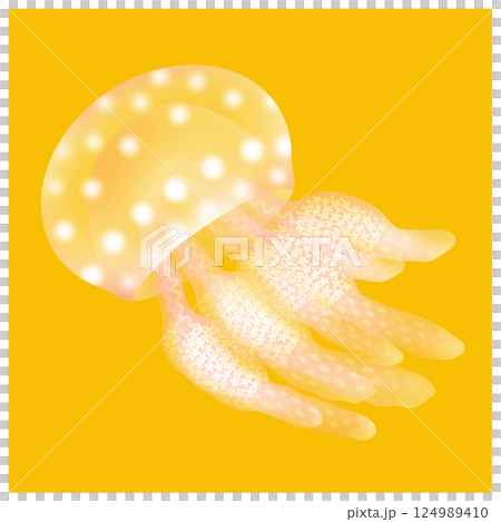 タコクラゲ_黄 124989410