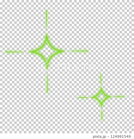 Green glowing sparkle effect Green glowing sparkle effect 124991549