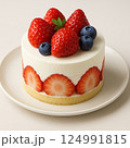 いちごケーキ 124991815