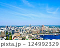 千葉市の街並み（千葉県） 124992329