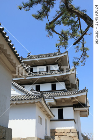 玉藻公園、高松城の月見櫓と渡櫓 124993024