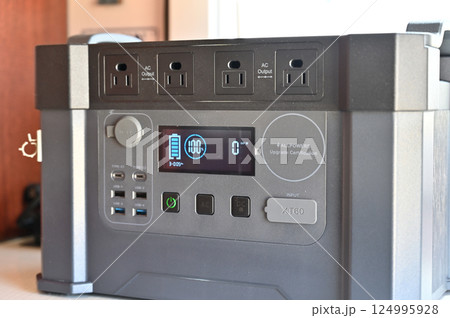 ポータブルバッテリー（ポタ電）　キャンピングカー　　 124995928