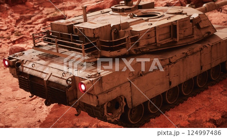 american tank Abrams in afghanistan american tank Abrams in afghanistan 124997486
