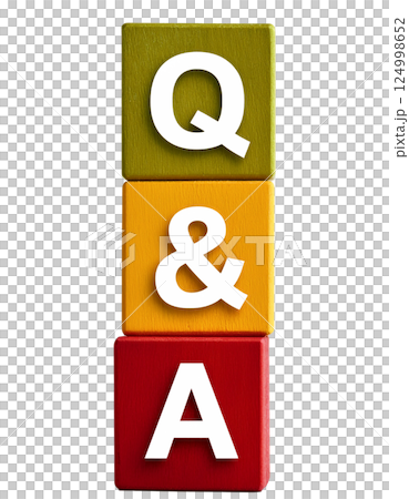 Questions and answers, Q&A building blocks (JPEG/PNG) 124998652
