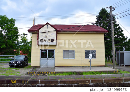 JR北海道、函館本線の大沼駅から森駅までの普通列車車窓風景(2023年夏曇り空) JR北海道、函館本線の大沼駅から森駅までの普通列車車窓風景(2023年夏曇り空) 124999478