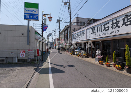 多磨駅付近の街の風景 125000006