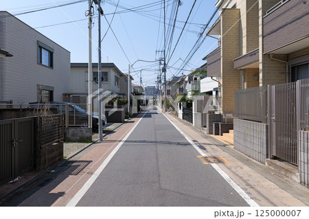 武蔵浦和の町の路地風景1 125000007