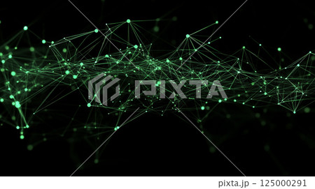 An abstract digital artwork symbolizing AI-driven insights through thin, flowing lines that converge into radiant focal points. Generative AI An abstract digital artwork symbolizing AI-driven insights through thin, flowing lines that converge into radiant focal points. Generative AI 125000291