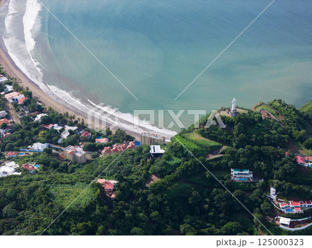 Nicaragua beach travel theme 125000323