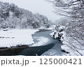 雪景色の自然 125000421