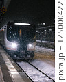 雪の中の特急ひだ 125000422