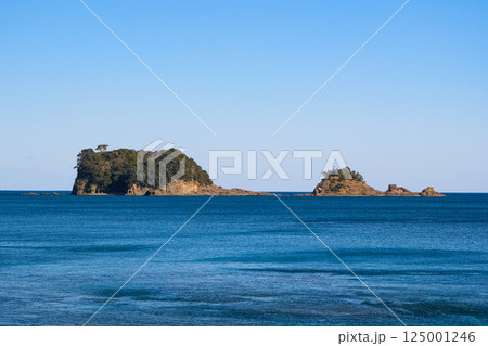 和歌山県串本町 九龍島と鯛島 和歌山県串本町 九龍島と鯛島 125001246