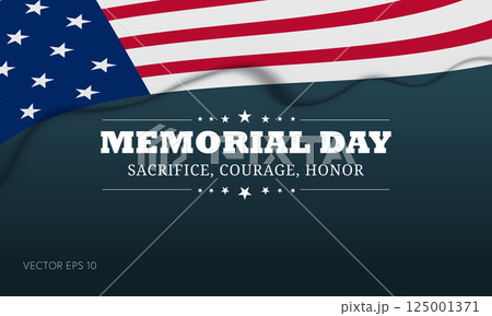 Memorial Day Sacrifice Courage Honor 125001371