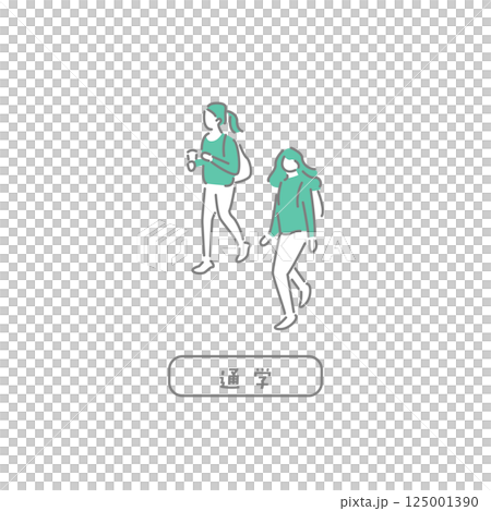 學校/教師插圖 125001390