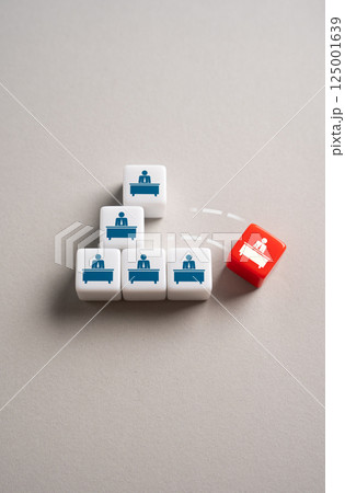 Dismissal of an official and bureaucratic hierarchy. Shifts in bureaucracy or power structures. Job loss, internal conflict, and restructuring in government or corporate systems. 125001639