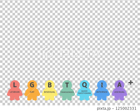 Sexual minorities (LGBTQIA+) illustrations 125002331