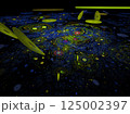 Abstract fractal image on the black background 125002397