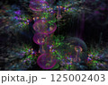 Bubbles and flowers fractal design 125002403