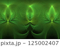 Abstract fractal image on the black background 125002407