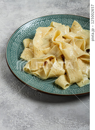pasta papardelle in creamy garlic sauce, traditional Italian cuisine, pasta carbonara, homemade, no people, pasta papardelle in creamy garlic sauce, traditional Italian cuisine, pasta carbonara, homemade, no people, 125002657