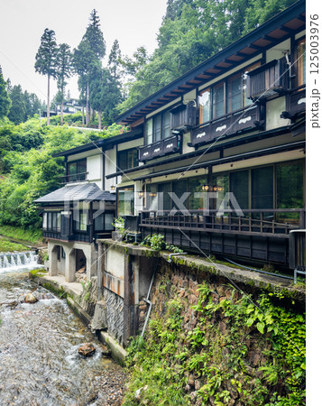 Ginzan Onsen in Obanazawa, Yamagata Prefecture, Japan 125003976