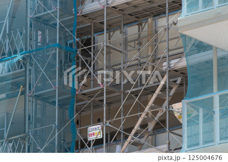 建設中のマンション 125004676