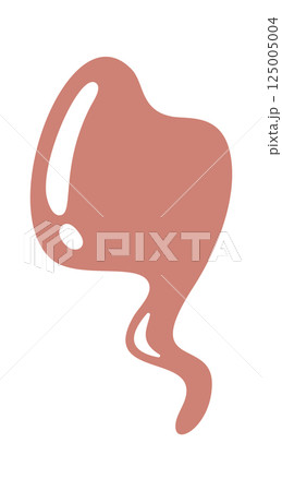 Hand drawn liquid concealer blot Hand drawn liquid concealer blot 125005004