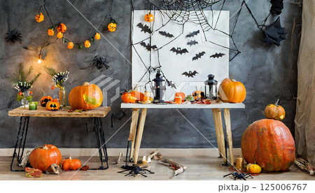 ハロウィン　パーティー　イメージ 125006767