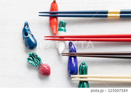 箸と箸置き 箸と箸置き 125007384