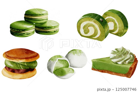 抹茶ケーキ わがし 和スイーツ 125007746