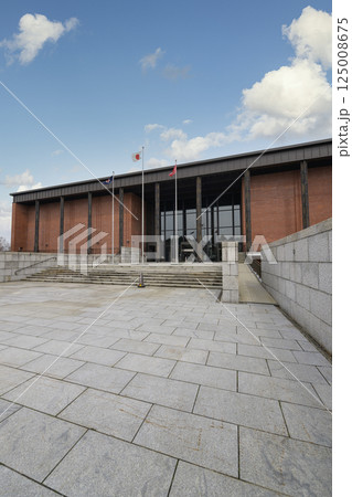 北海道博物館の外観（地域スポット 周辺施設シリーズ） 125008675