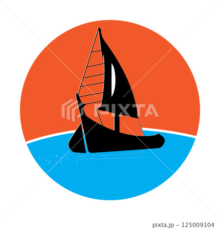 vector illustration of ship icon images vector illustration of ship icon images 125009104
