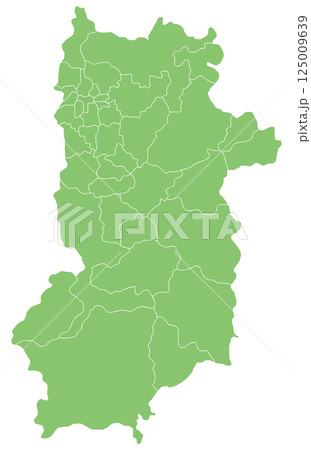 分割できる奈良県地図 125009639