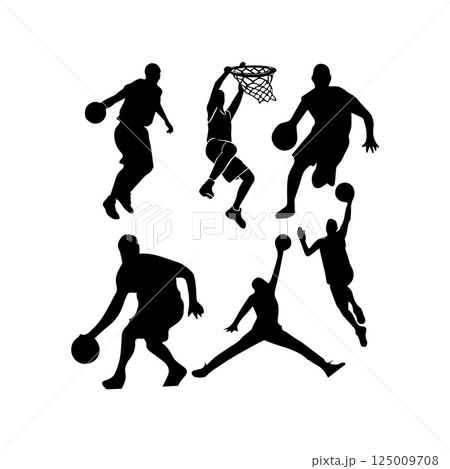 image of people playing basketball 125009708