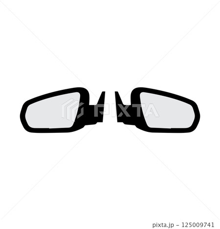 vectors illustration car rear view symbol design 125009741