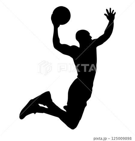 icon of a person playing basketball 125009898