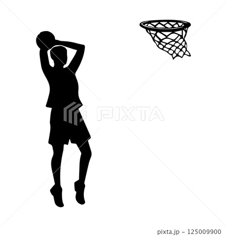 icon of a person playing basketball 125009900
