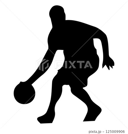 icon of a person playing basketball 125009906