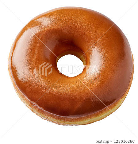シンプルな揚げドーナツ（JPEG/PNG） 125010266