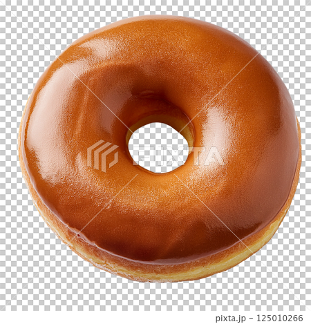 シンプルな揚げドーナツ（JPEG/PNG） 125010266