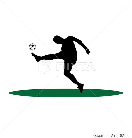person kicking ball icon vector illustration symbol design person kicking ball icon vector illustration symbol design 125010299