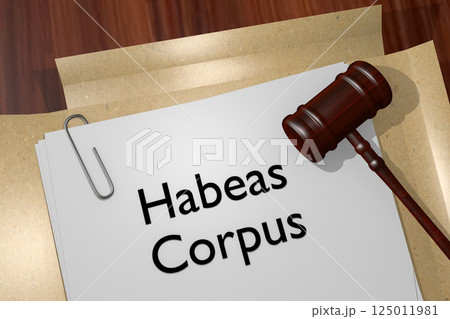 Habeas Corpus concept 125011981