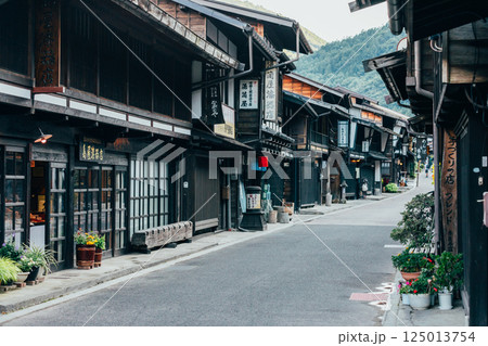 ＜奈良井宿＞長野県　木曽の宿場町 125013754