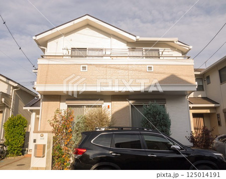 二階建て住宅 窯業系サイディング 二階建て住宅 窯業系サイディング 125014191