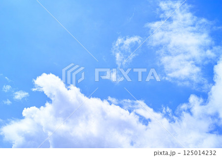 青空と雲イメージ 青空と雲イメージ 125014232