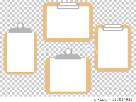 Simple Clipboard Color Set 125014932
